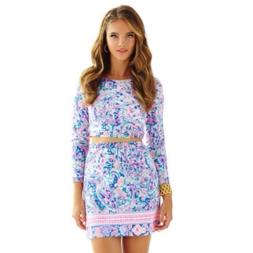 Lilly Pulitzer Boca Chica Skirt in La Playa